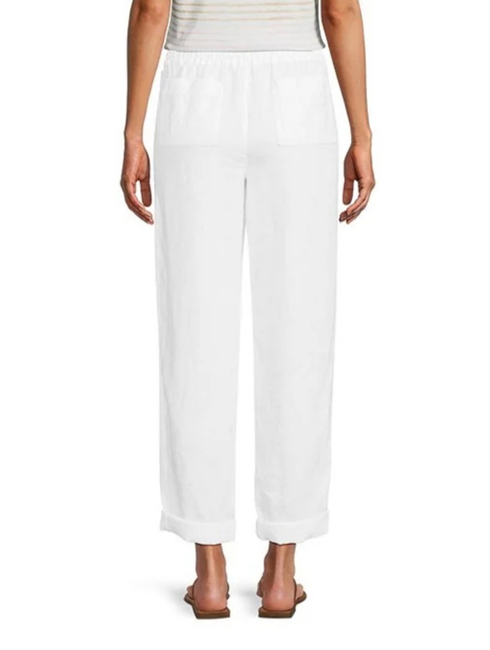 TOMMY BAHAMA | Palmbray Tapered Linen Pant | White | XL | New With Tags $115 - Picture 3 of 12